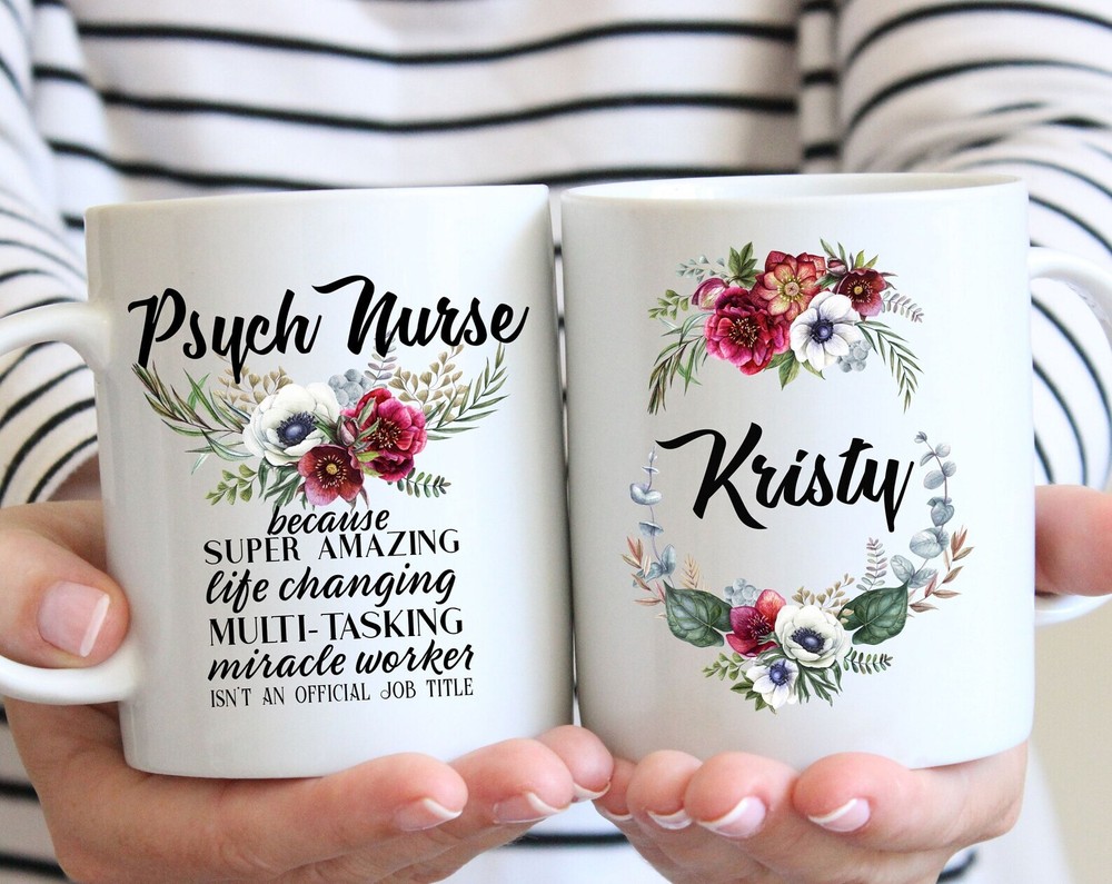 Personalized Psych Nurse Gift For Women L Retirement Thank You Appreciation