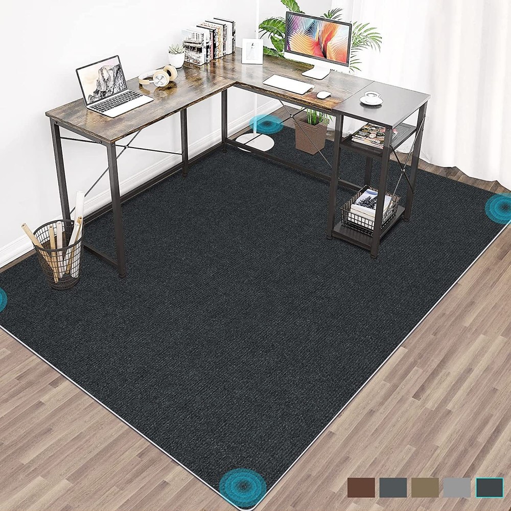 Carpet-Friendly Office Chair Floor Mat for Desks on Carpeted Floors