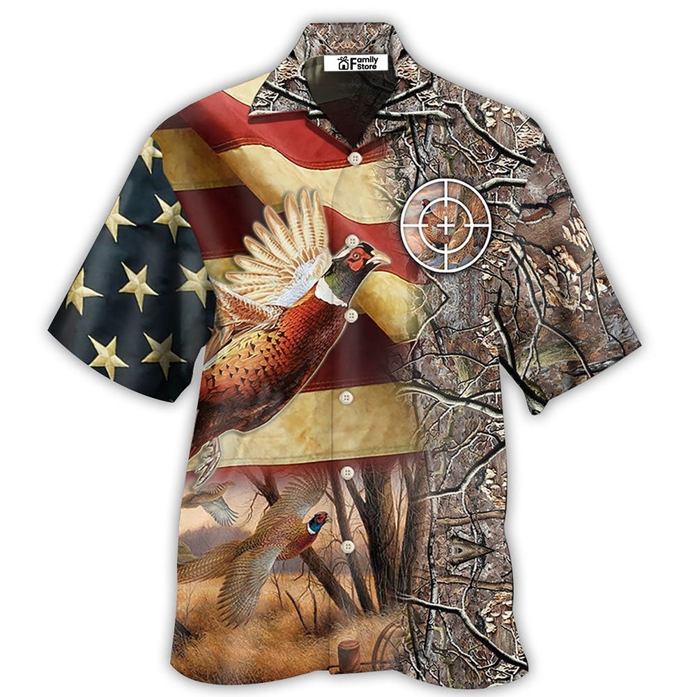 American Hawaiian Shirt for Pheasant Hunting - Stylish and Functional Hunting Apparel