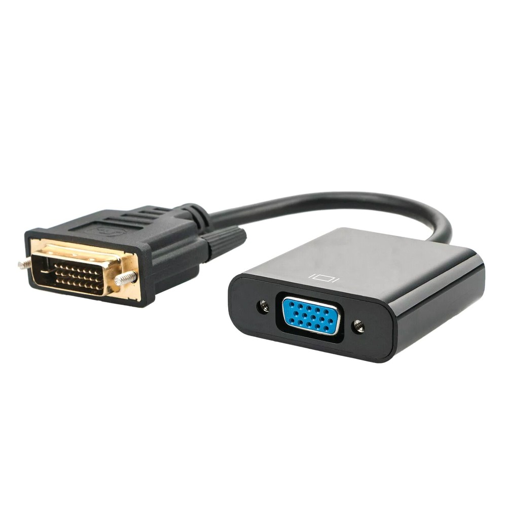 Universal DVI-D to VGA Female Adapter 1080P HD Stable Signal