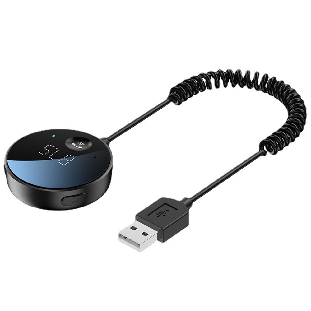 Bluetooth 5.0 USB FM Transmitter for Wireless Car Audio Streaming