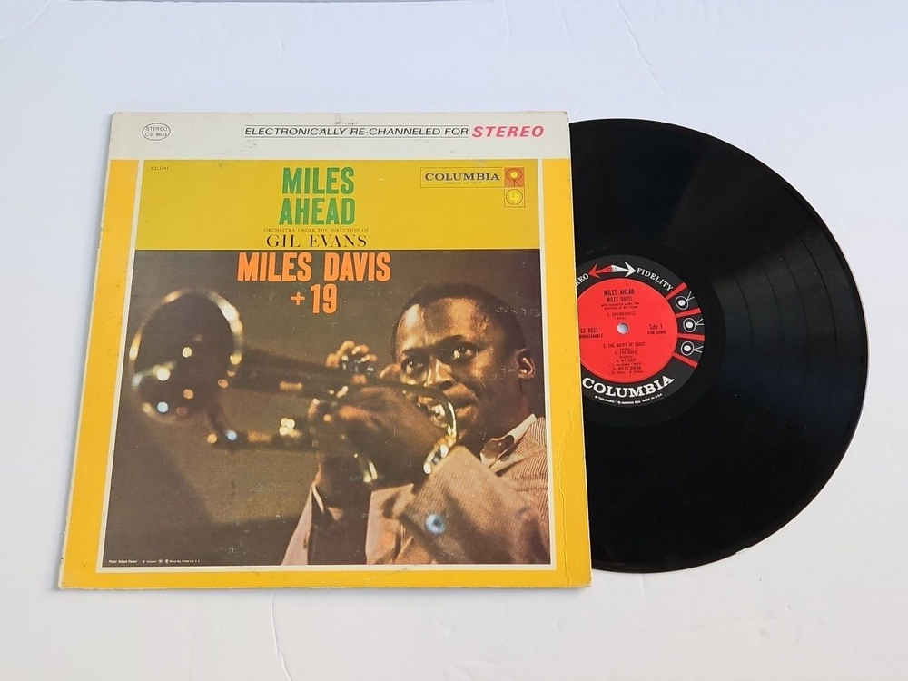 Miles Davis + 19 Miles Ahead Vinyl, LP, Album, RE, Gil Evans Jazz Six Eyes VG+