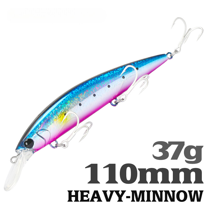 Heavy Weight Sea Fishing Lure Ultra Long Casting Sinking Artificial Hard Baits