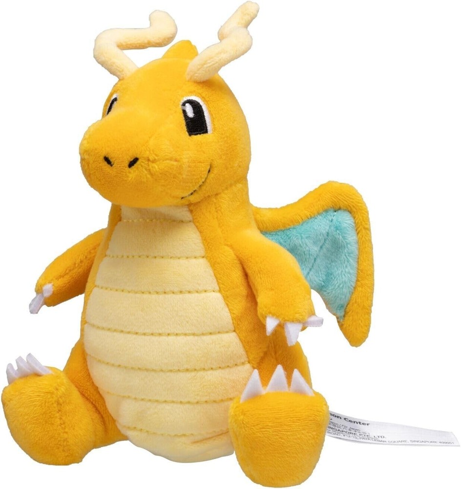 Pokemon Fit Dragonite Plush Doll Soft Cute Pocket Monster Stuffed Toy  