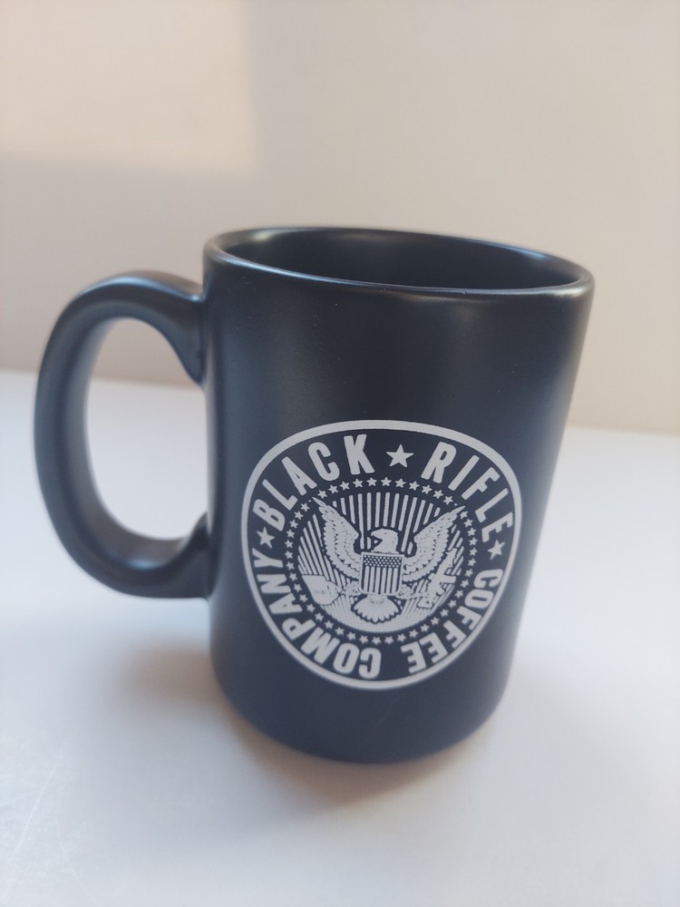 Black Rifle Coffee Company Mug Black Logo 14 Oz. Matte