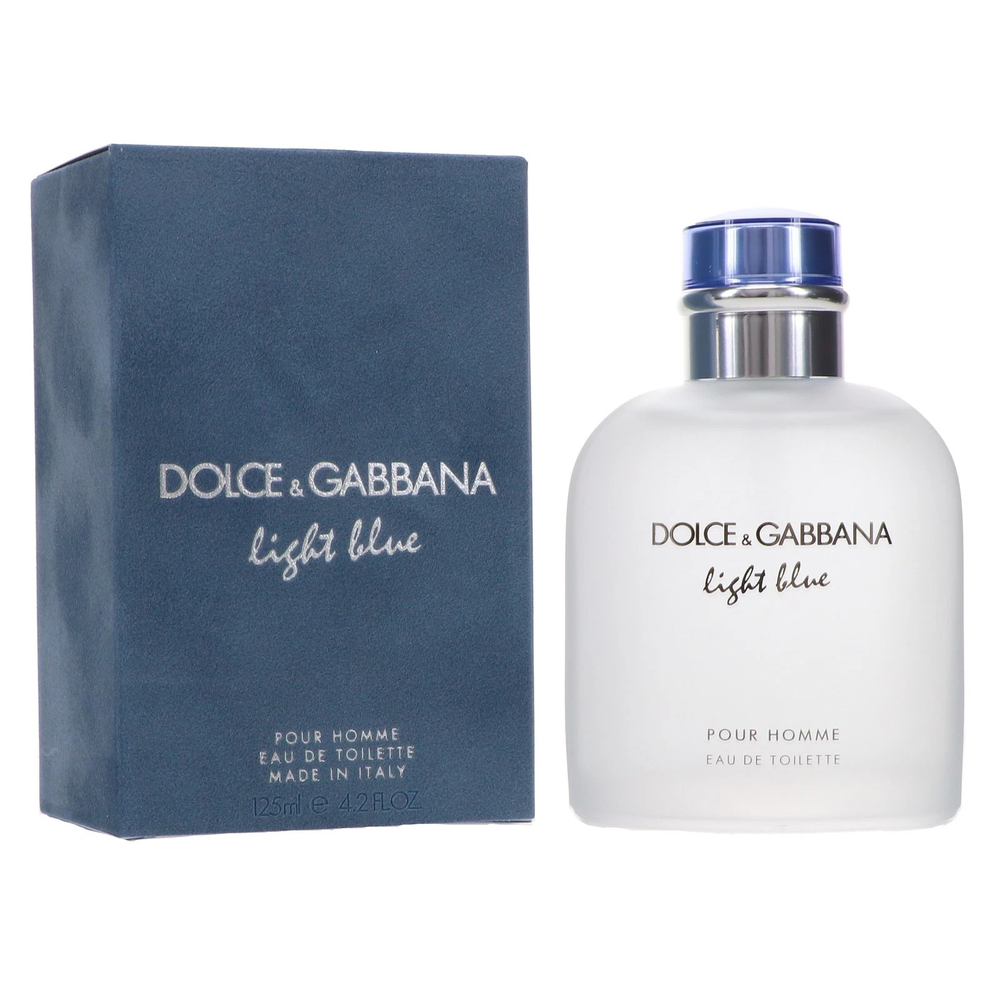 Dolce & Gabbana Light Blue Eau de Toilette for Men 4.2 oz
