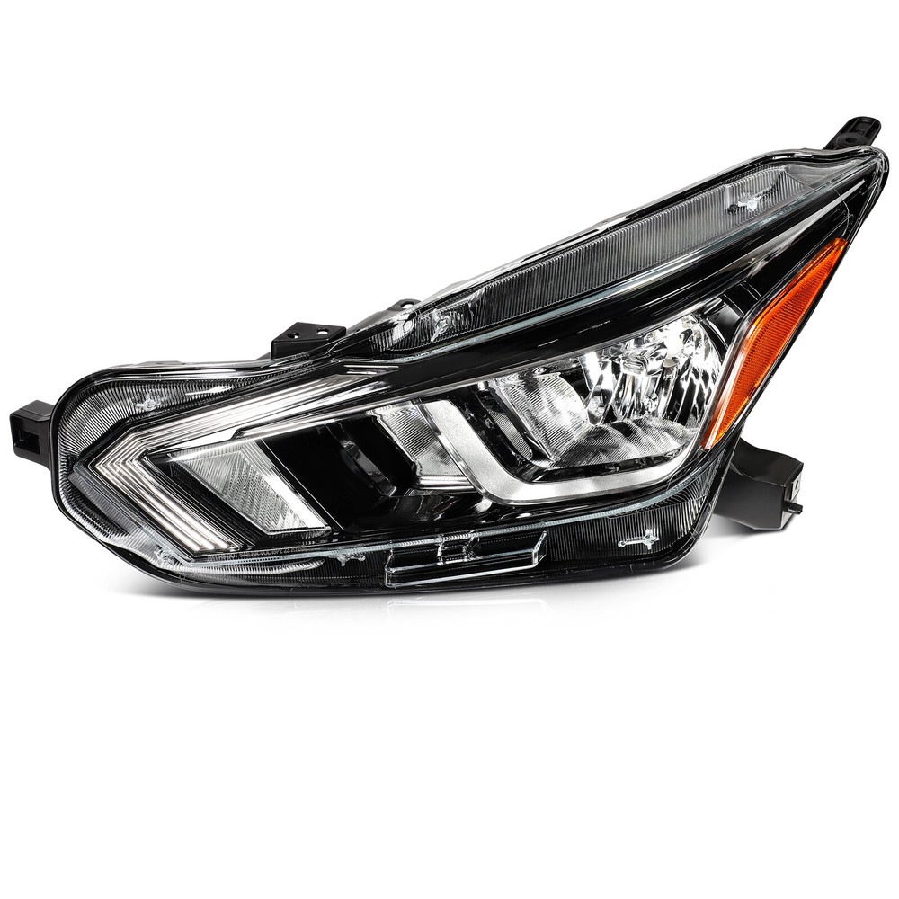 Left Headlight Assembly for 2020-2022 Nissan Versa S SV 1.6L Halogen