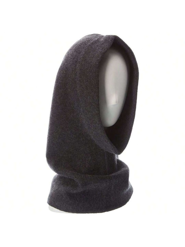 Portolano 100% Cashmere Unisex Hood Snood Cap Scarf Collar Hooded 24291HC $220