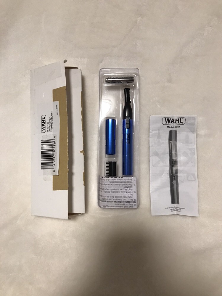Wahl Lithium Pen Detail Trimmer with Rinseable Blades 5643-400 Open Box
