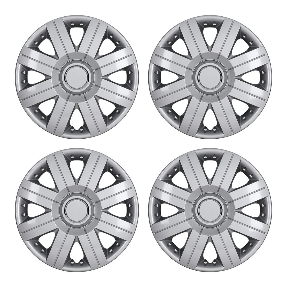 4PCS 14-Inch Snap-On Lacquer Hubcaps for Toyota Nissan Chevy R14 Wheels