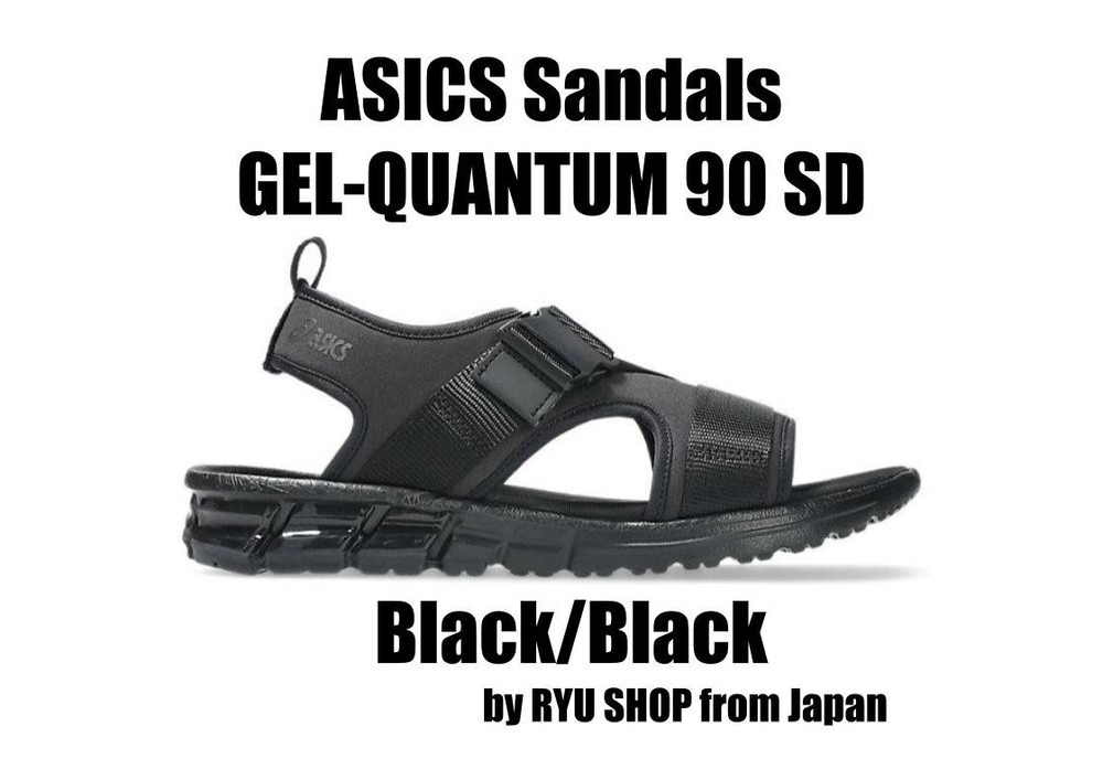 ASICS Sandals GEL-QUANTUM 90 SD 1203A913.001 Black/Black