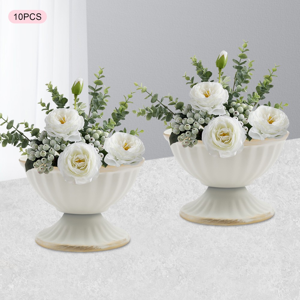 10pcs Vase Wedding Flower Vase Decor Stand For Party Christmas Table Decor Home