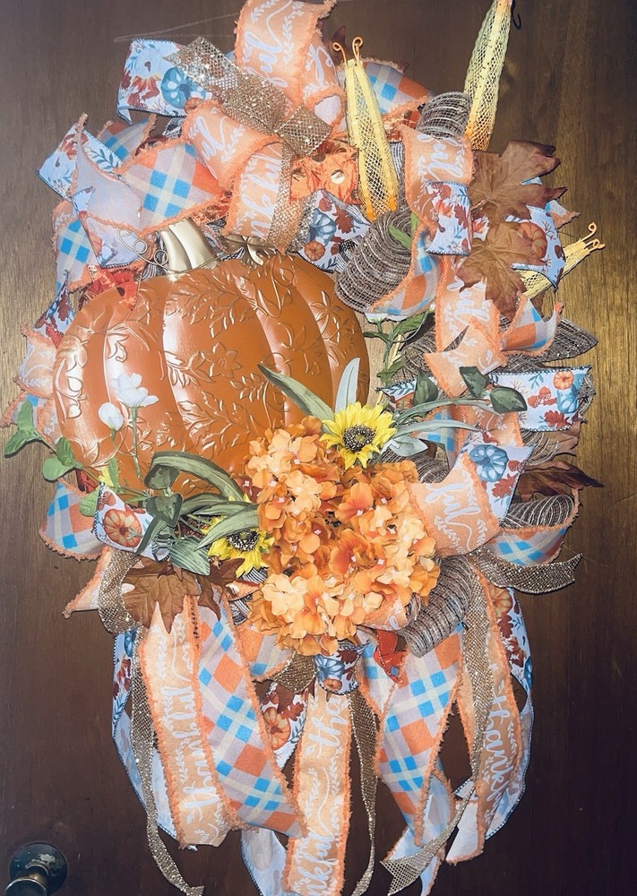 Traditional Fall Handmade Wreath