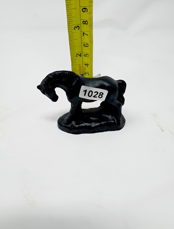 Rustic Vintage Cast Iron Horse Figurine Gift with Fast Shipping