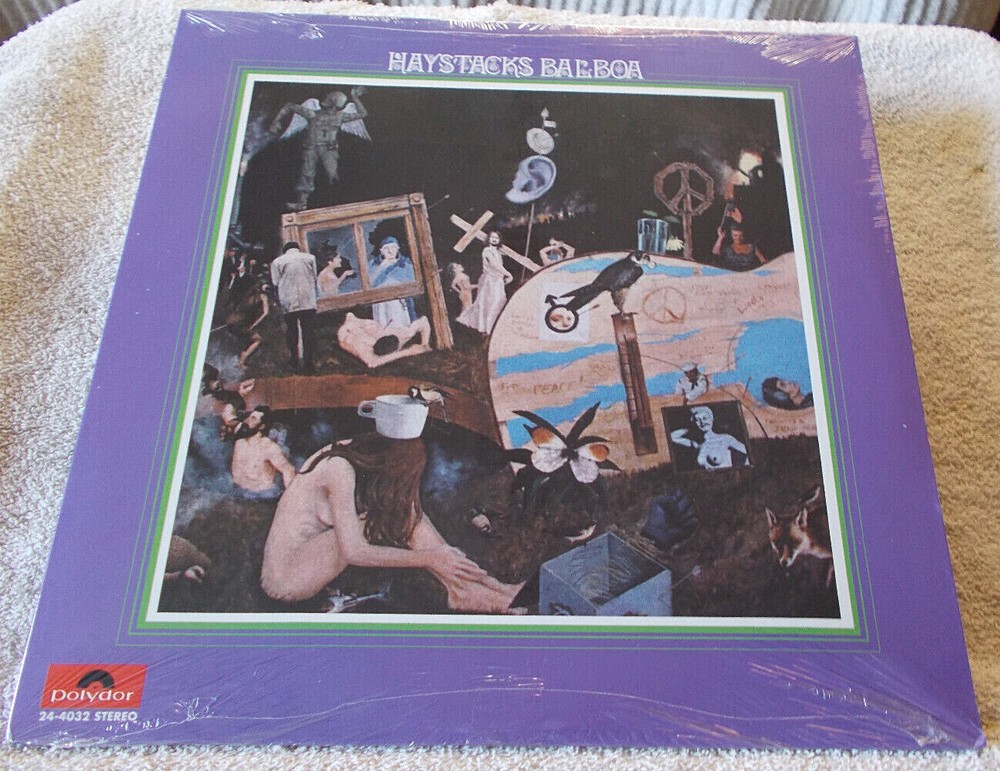 HAYSTACKS BALBOA - S/T 1970 NYC HARD / HEAVY ROCK w/ VAGRANTS GUEST REISS SLD LP