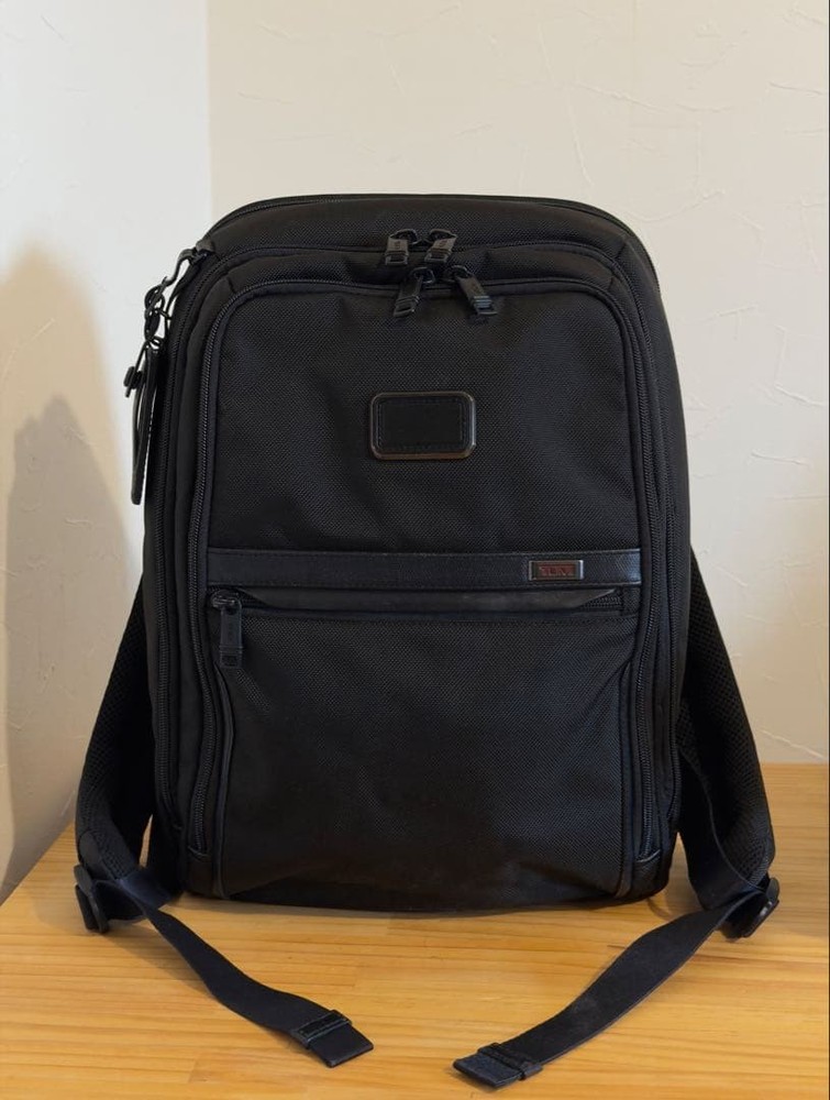 TUMI alpha3 slim black Backpack 287926