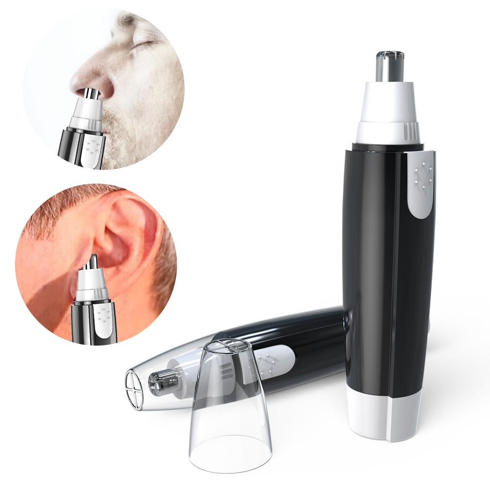 Electric Nose Hair & Facial Grooming Trimmer for Eyebrows Mustache Beard Unisex