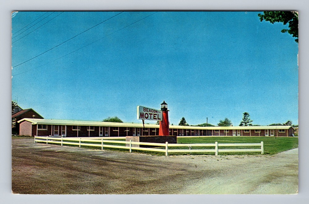 Grand Haven MI-Michigan, Beacon Motel, U.S 31 South, Vintage Postcard