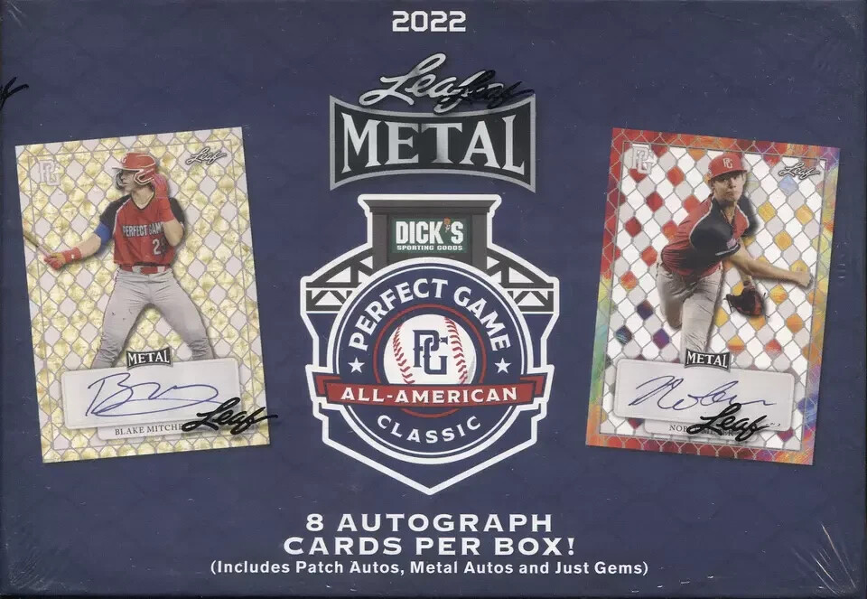 2023 Leaf Perfect Game All-American Classic Baseball Hobby Box - FLASH SALE-image