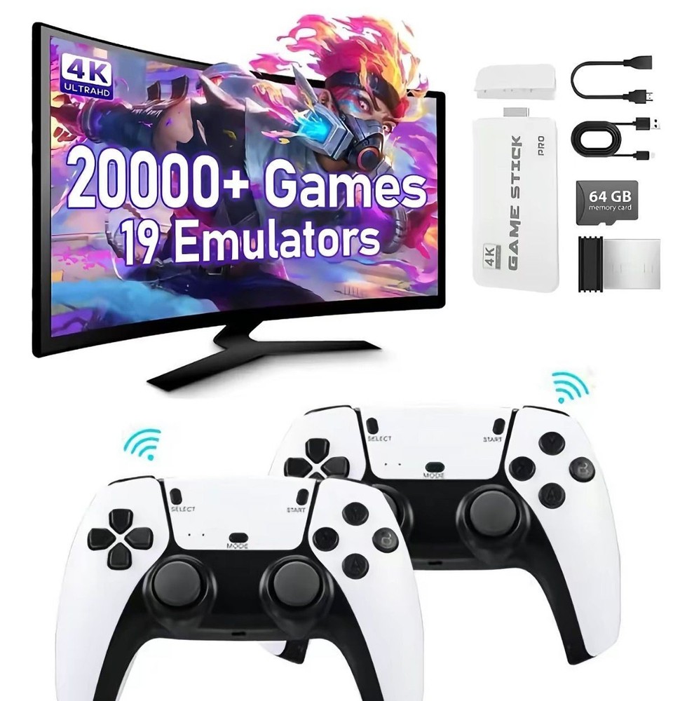 2026 New Video Gamepad Console with 20,000+ Games,ChildhoodClassic Game,
