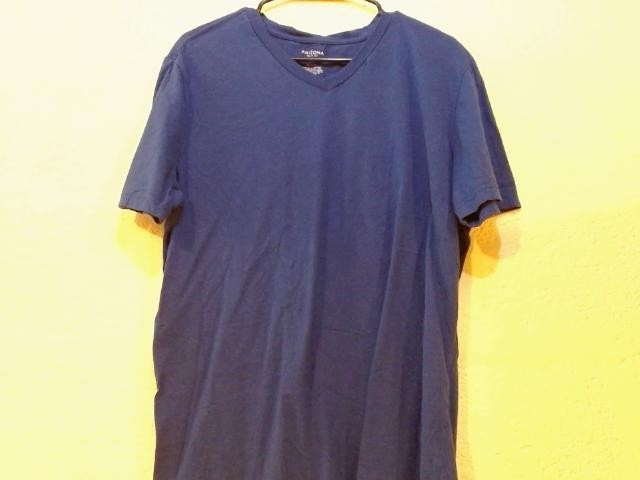 Men's Arizona Jean Company V-Neck T-Shirt Size XL Color Blue
