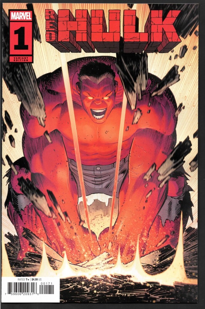 Red Hulk #1 John Romita Jr Variant Cover (One World Under Doom) In Stock NM