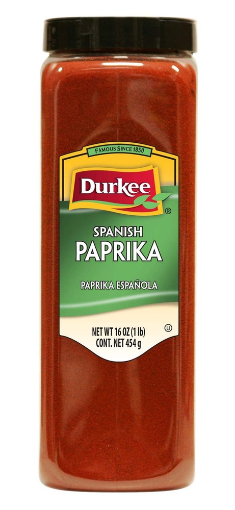 Durkee Spanish Paprika - 16 oz. container, 6 per case