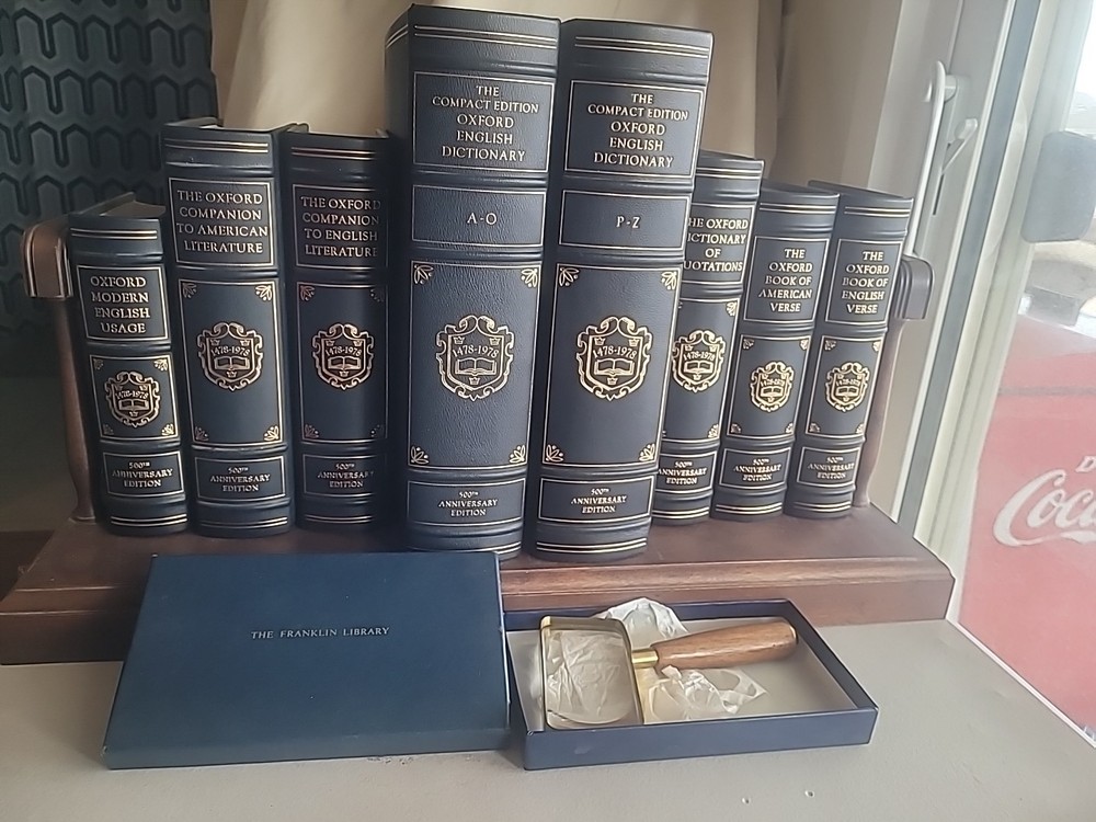 Oxford English Dictionary 1478-1978, 500th Anniversary Edition Set No. 1214