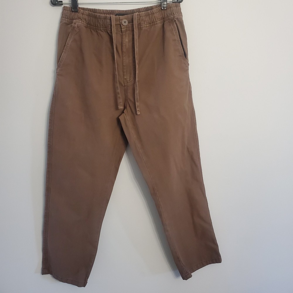 Elastic Worker Pant Unisex Straight Leg Outdoor Work Zipp& Elastic Waist Band S.