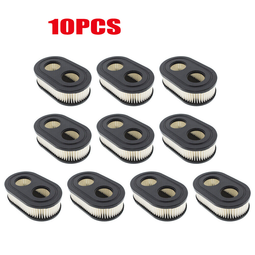 10PC Briggs & Stratton 798452 593260 5432 5432K Lawn Mower Air Filter Kit