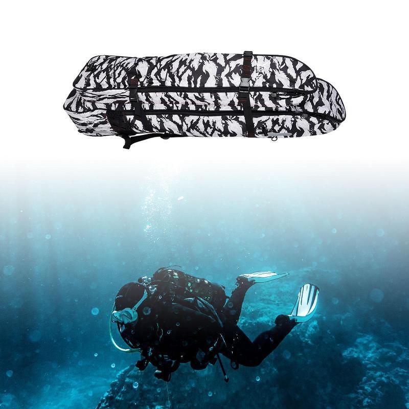 Long Fins Bag Dive Bag Snorkel Gear Bag with Zipper Practical Gear Bag