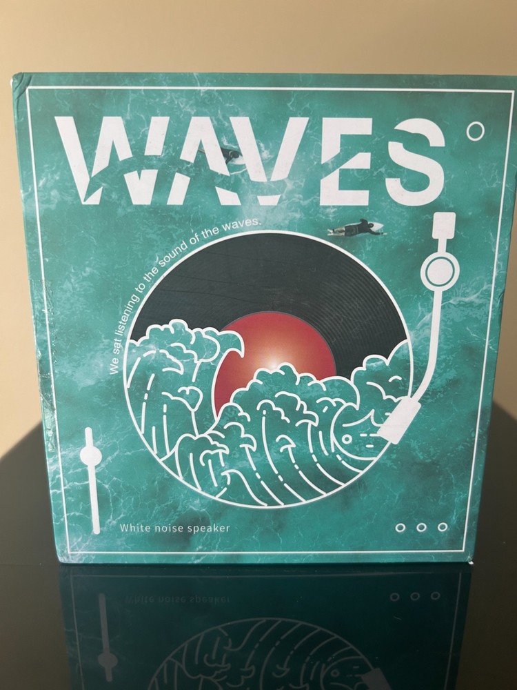 Retro Bluetooth Vinyl Player with White Noise - Brand New White Turntable