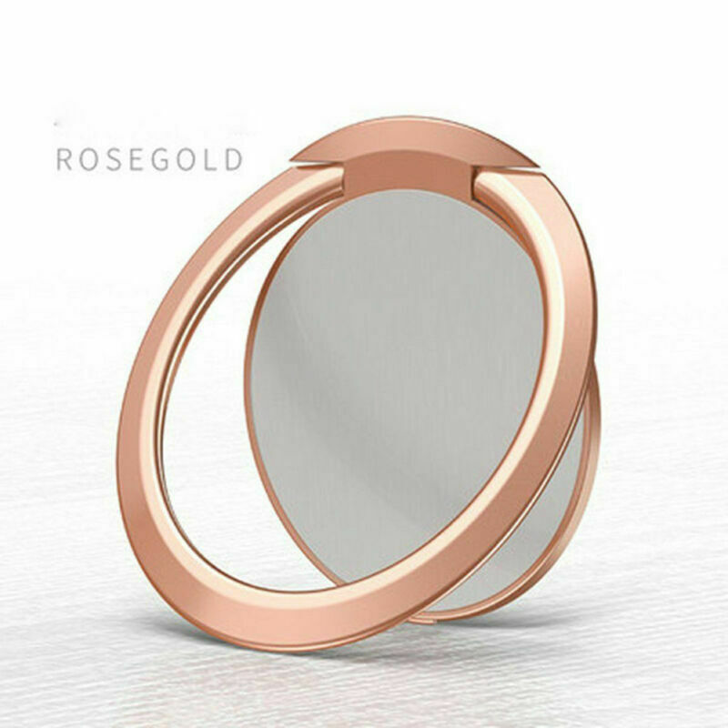 Ultra-Slim Magnetic Phone Stand with Finger Ring Holder for Phones & Tablets