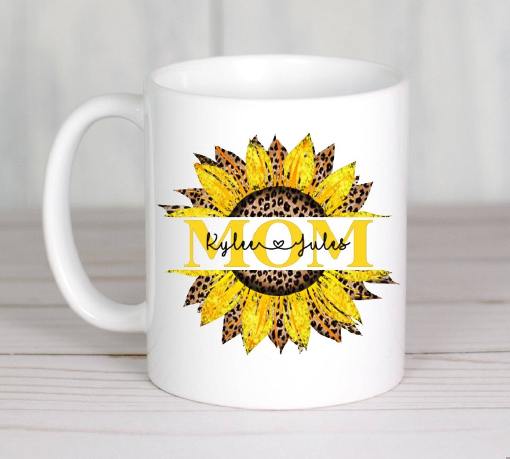 Mother S Day Mug Custom Mom Mug With Names Personalized Gift For Mom Mug