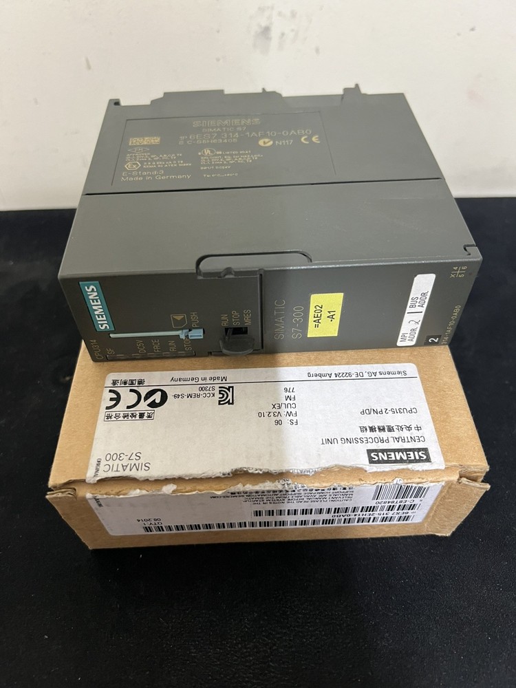 SIEMENS  6ES7 314-1AF10-0AB0 CPU