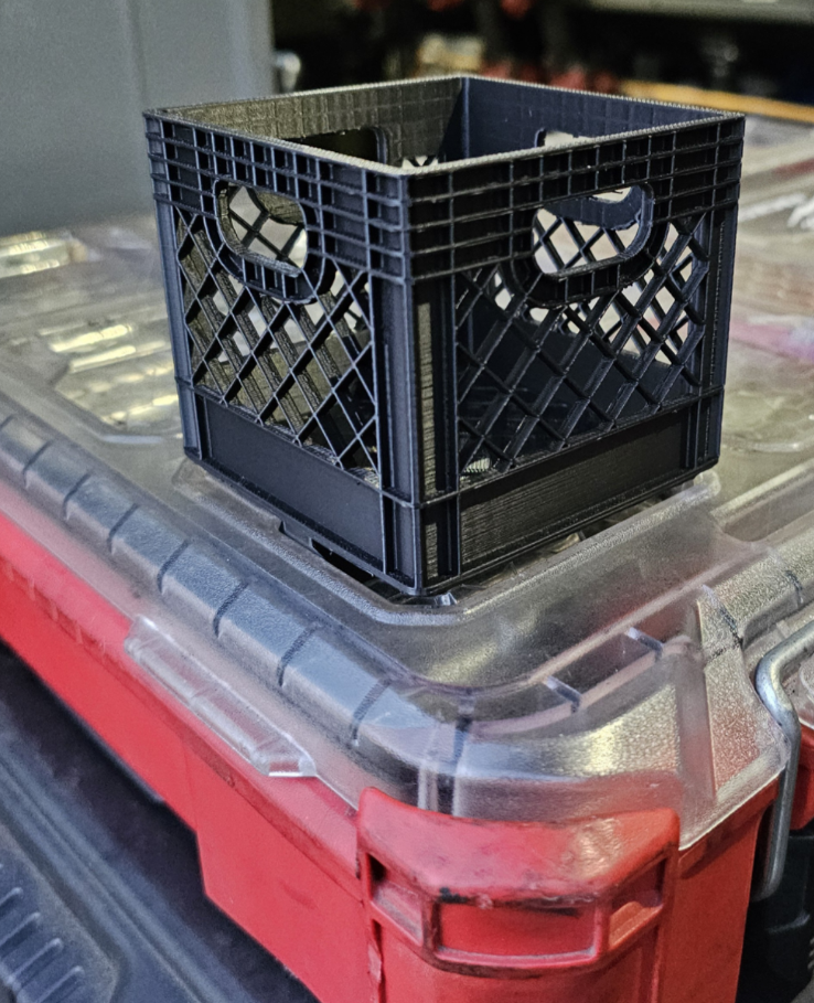 Milwaukee Packout Small Crate Holder Attaches to Storage System