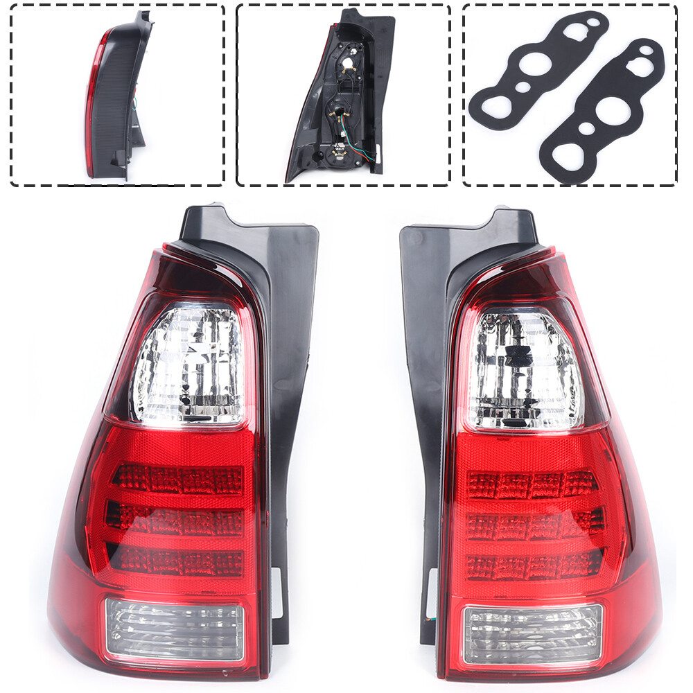 2006-2009 Toyota 4Runner Tail Lights Rear Brake Lamps Pair Left Right