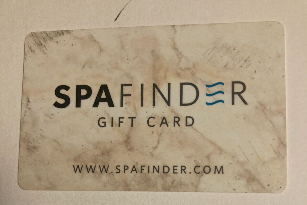 SPAFINDER Gift Card Valid Until 06/2027 No Value Shown-image