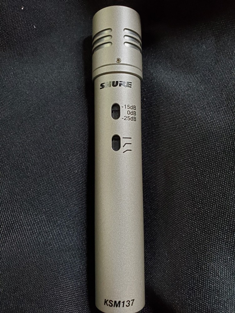 Shure KSM 137 Cardioid Condenser Mic for Professional Recording