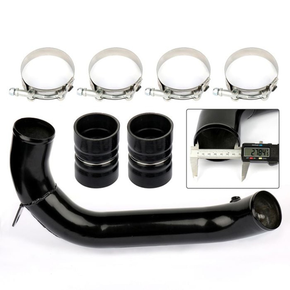 Upgraded 3in Intercooler Pipe Boot Clamp Kit Fits 08-10 Ford F-250 F-350 Super Duty 6.4L