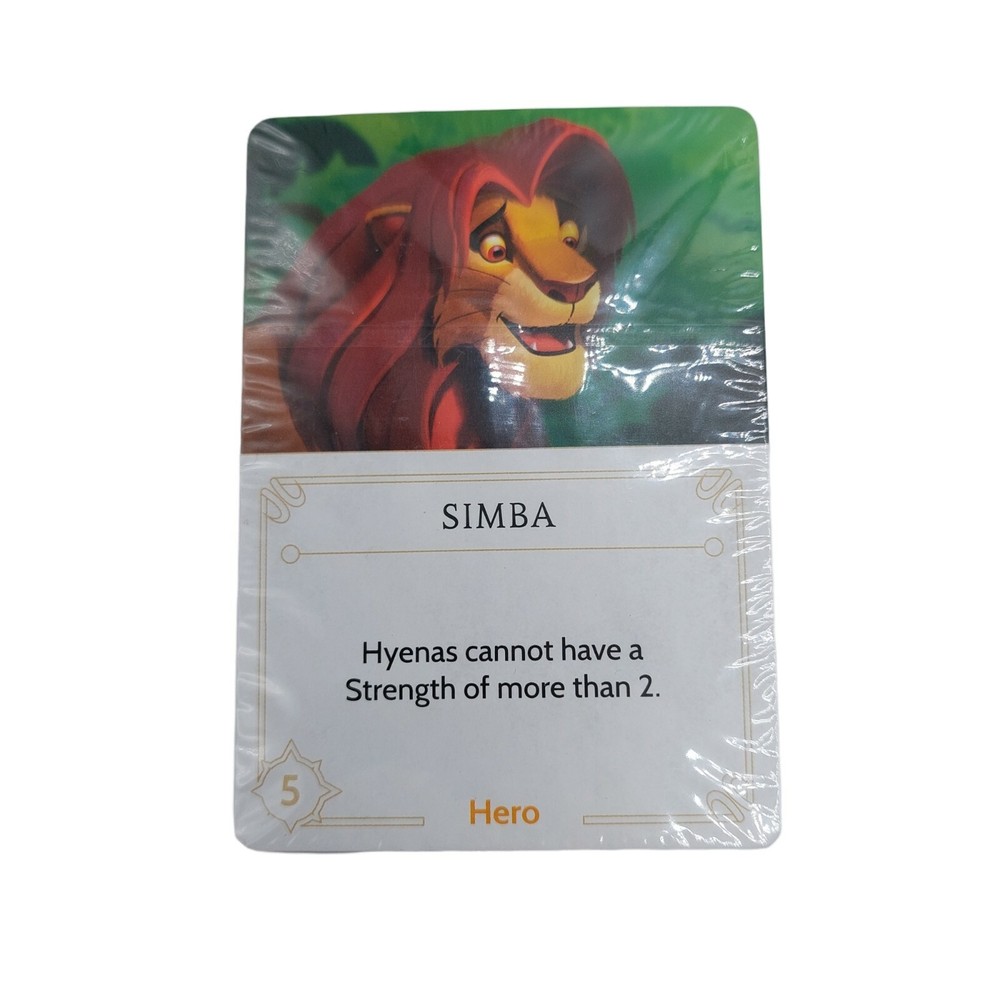 Ravensburger Disney Villainous Board Game Scar Card Deck