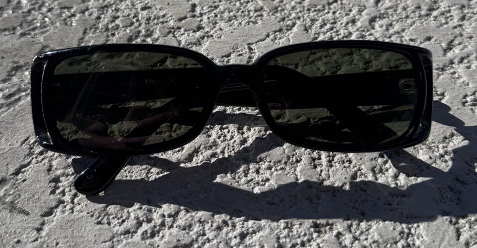 VERSACE 554 451/482 Black Sunglass Frames 54mm 17mm Bridge 130mm Temple