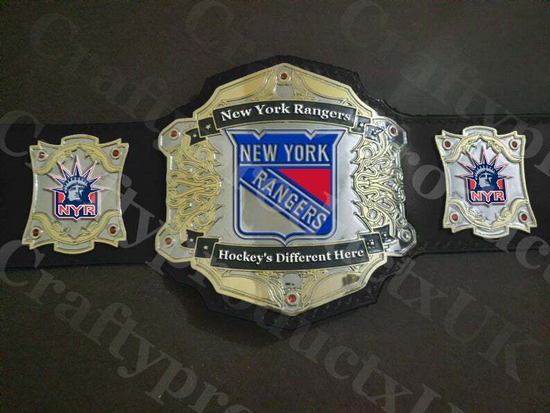 New York Team Rangers Championship Belt Wrestling