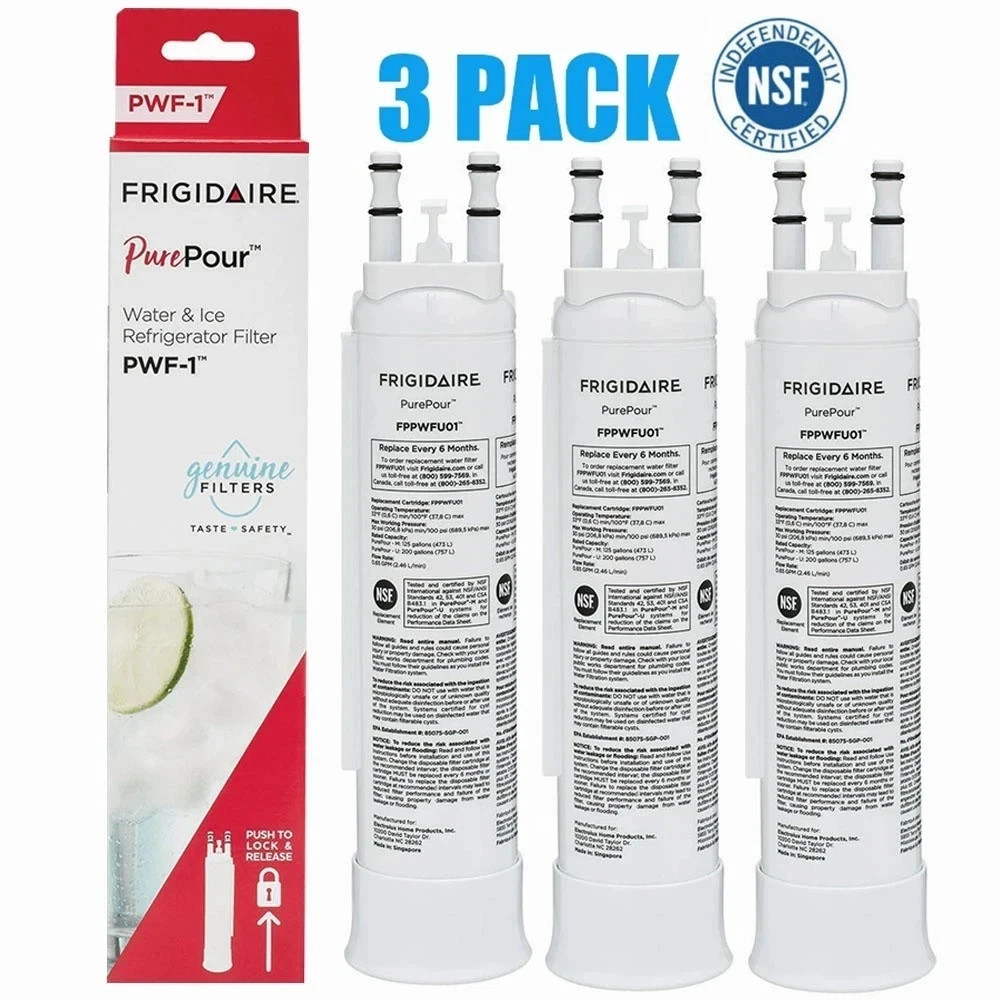 Frigidaire FPPWFU01 PurePour PWF-1 Refrigerator Water Filter - NSF Certified | P