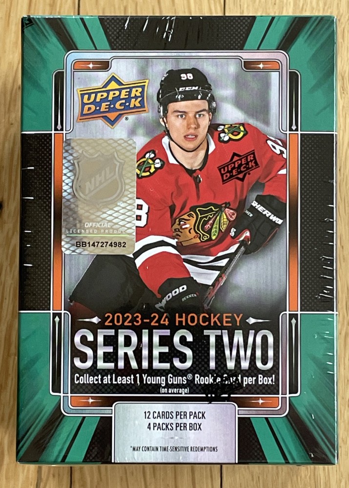 2023-24 Upper Deck Series 2 Hockey Blaster Box Factory Sealed