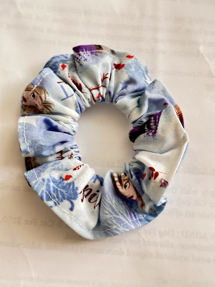 Handmade Frozen Hair Scrunchies