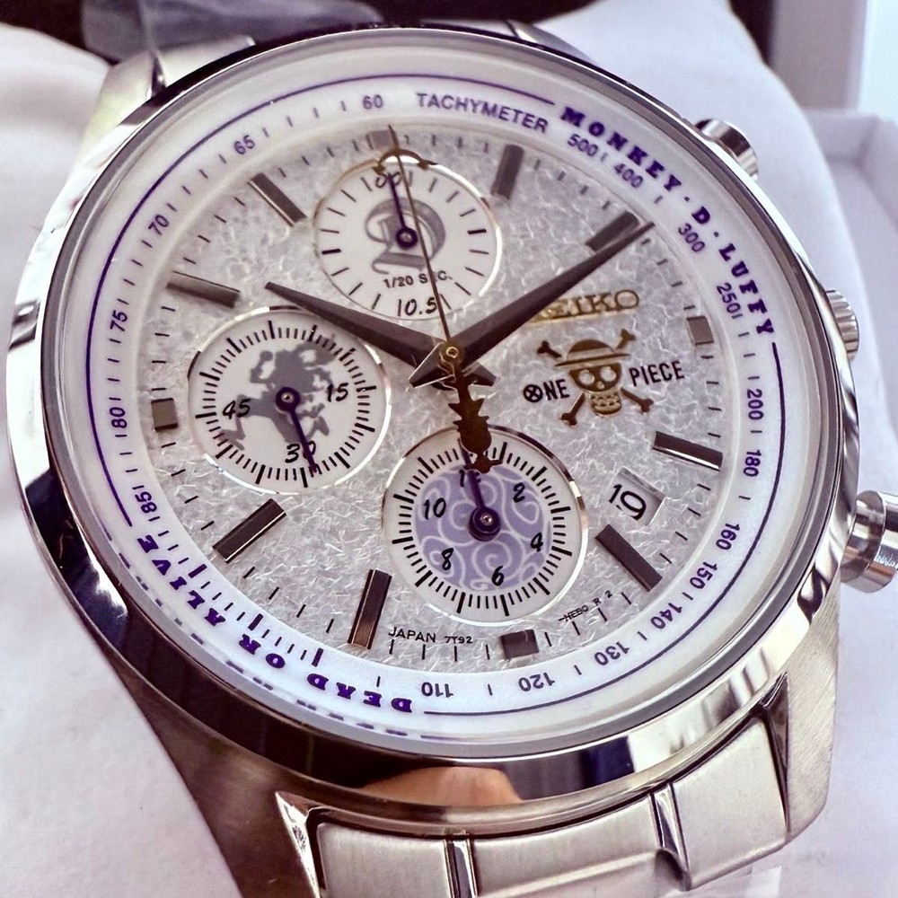Seiko One Piece Monkey D. Luffy Gear 5 Limited 7T92 HDH0 Limited to 5000 M Wat