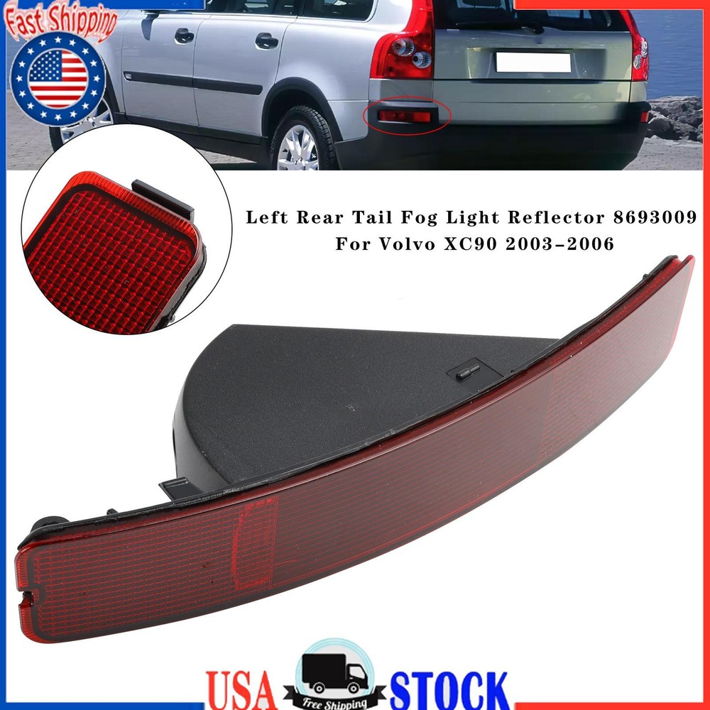 Volvo XC90 2003-2006 Left Rear Tail Fog Light Reflector 8693009