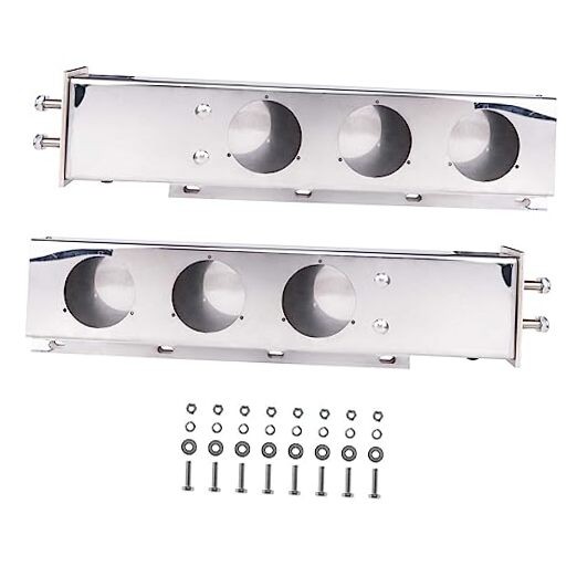 Stainless Steel Semi Truck Mud Flap Hangers 30