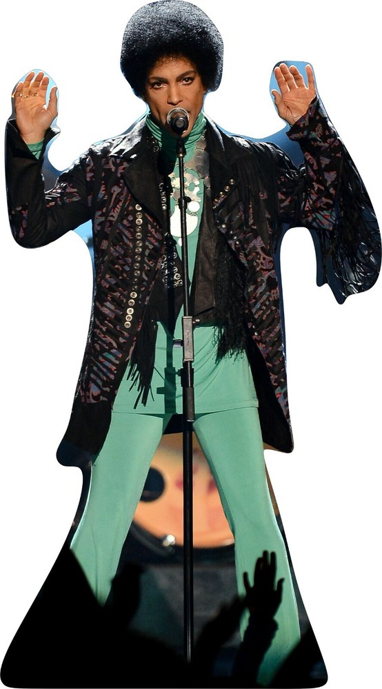 Prince - Black Coat w Jade Outfit 63